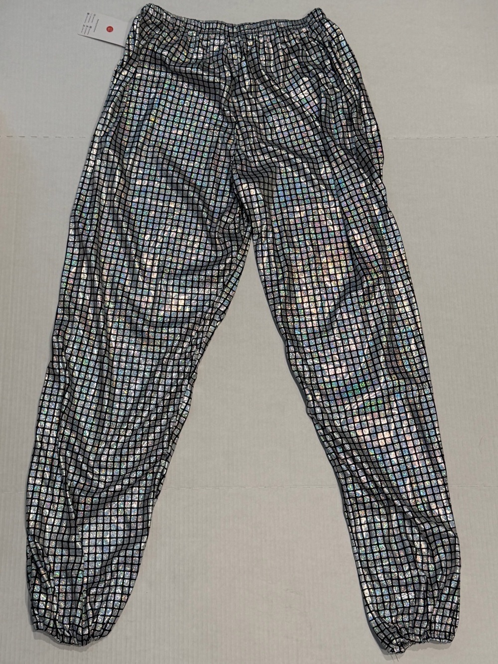 Youth XL Disco Ball Dance Pants Costume Halloween Fashion NWT